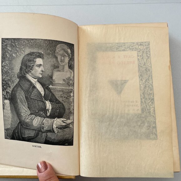 Goethe's Faust  Copyright 1882 Hardcover, Thomas Y. Crowell & Co. - Picture 12 of 16